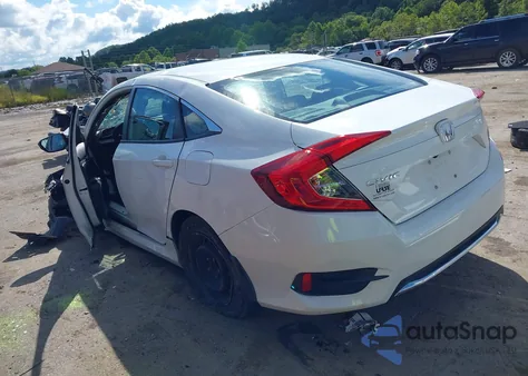 2019 Honda Civic Lx z USA, uszkodzony, nr VIN 2HGFC2F65KH560833